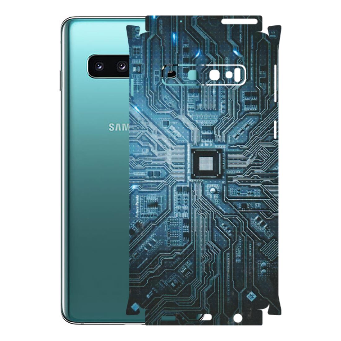 Samsung A/S Series Phone Skins (All Models) - Original Circuit - 3D Embossed Finish (L-267) Samsung Galaxy S10