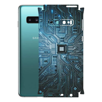 Samsung A/S Series Phone Skins (All Models) - Original Circuit - 3D Embossed Finish (L-267) Samsung Galaxy S10