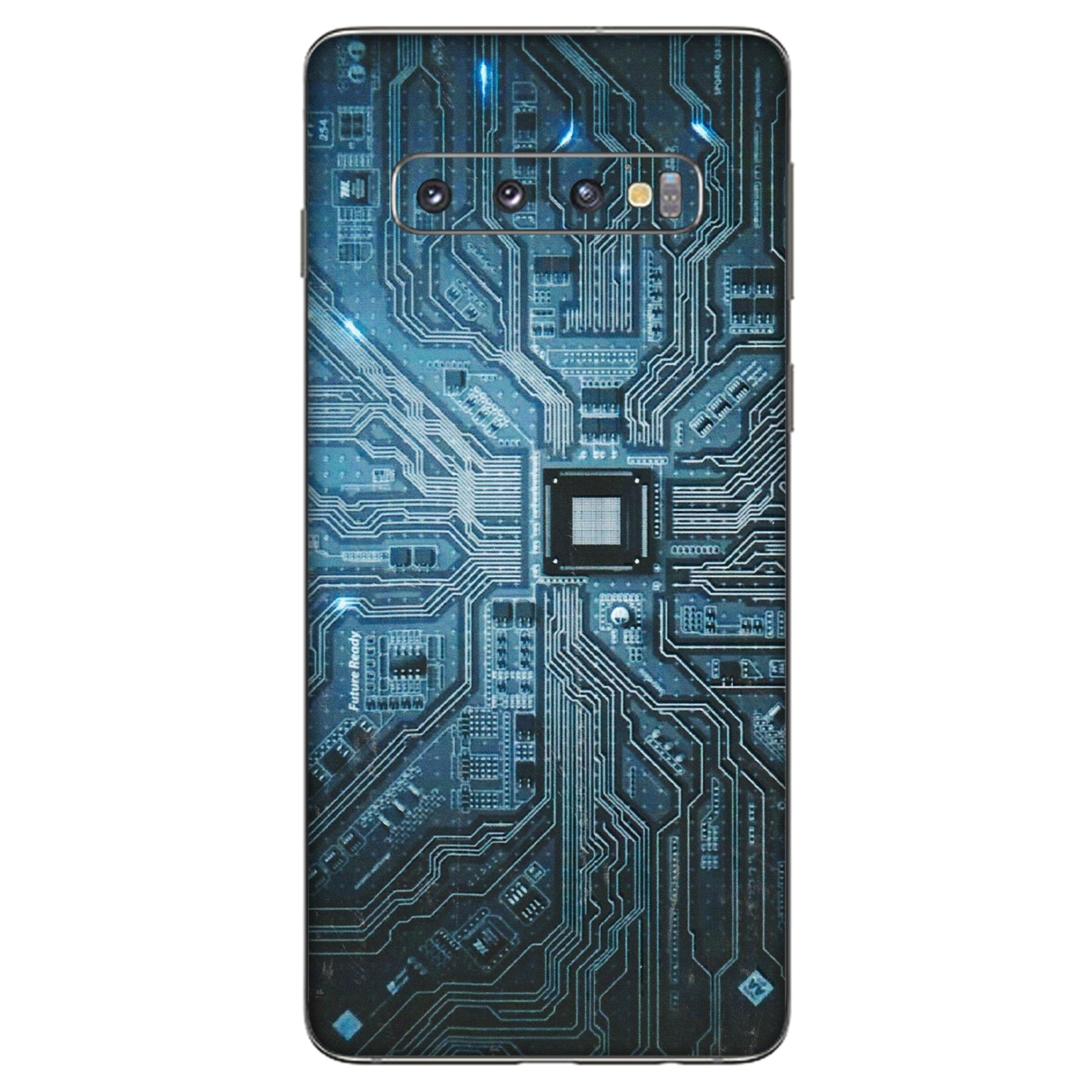 Samsung A/S Series Phone Skins (All Models) - Original Circuit - 3D Embossed Finish (L-267) Samsung Galaxy S10