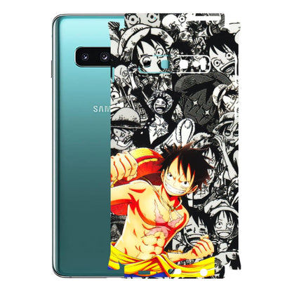 Samsung A/S Series Phone Skins (All Models) - Anime Comics Games Doodles - 3D Embossed Finish (L-27) Samsung Galaxy S10
