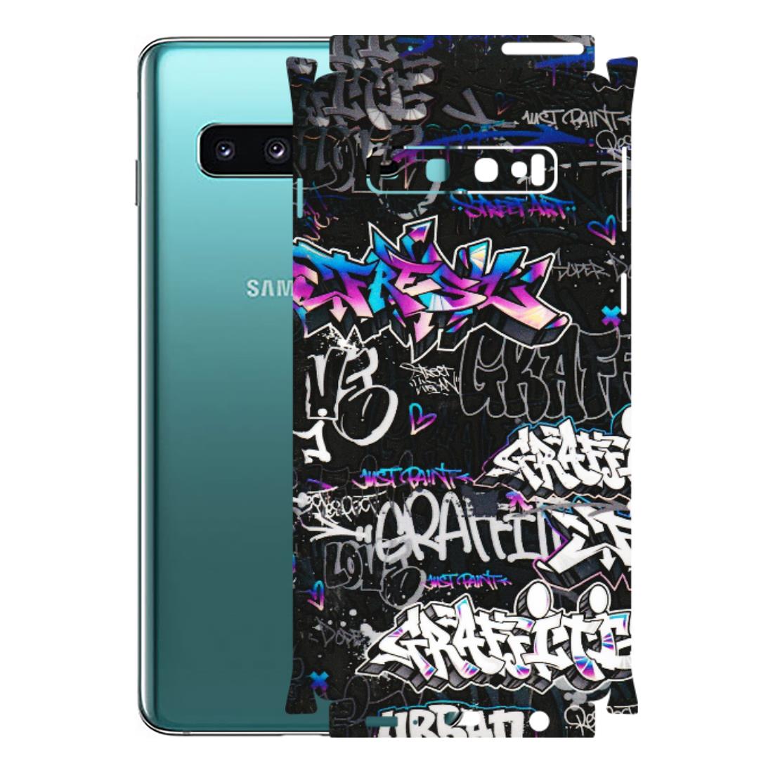 Samsung A/S Series Phone Skins (All Models) - Graffiti Killer - 3D Embossed Finish (L-274) Samsung Galaxy S10