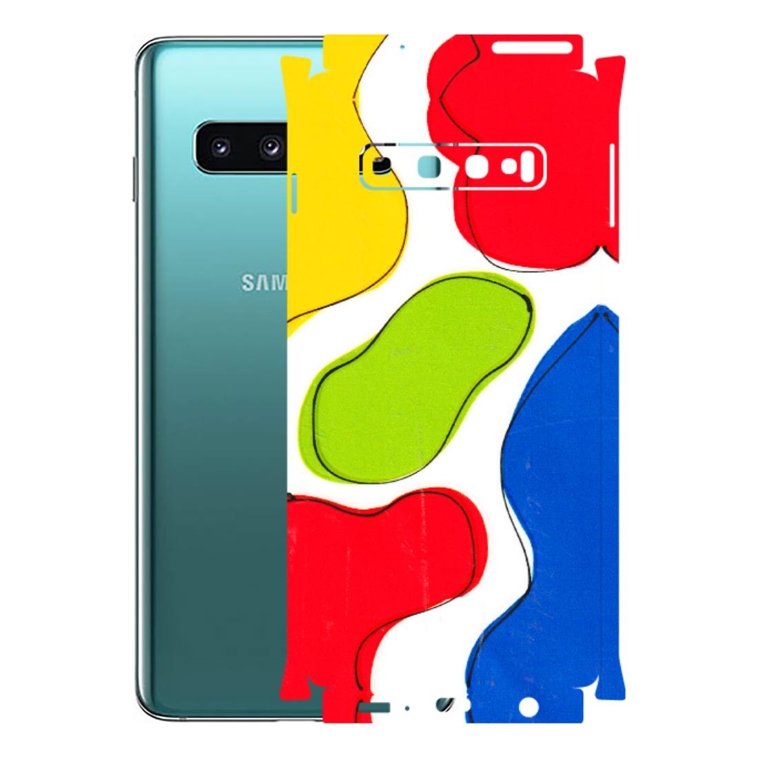 Samsung A/S Series Phone Skins (All Models) - RGB Colour Paint - 3D Embossed Finish (L-284) Samsung Galaxy S10