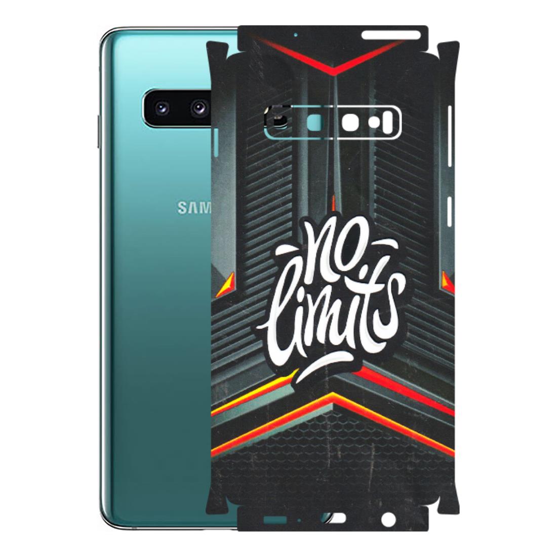 Samsung A/S Series Phone Skins (All Models) - No Limits - 3D Embossed Finish (L-286) Samsung Galaxy S10