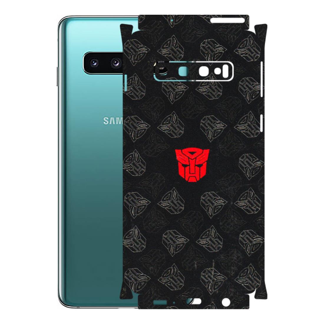 Samsung A/S Series Phone Skins (All Models) - Transformers Devastation - 3D Embossed Finish (L-301) Samsung Galaxy S10