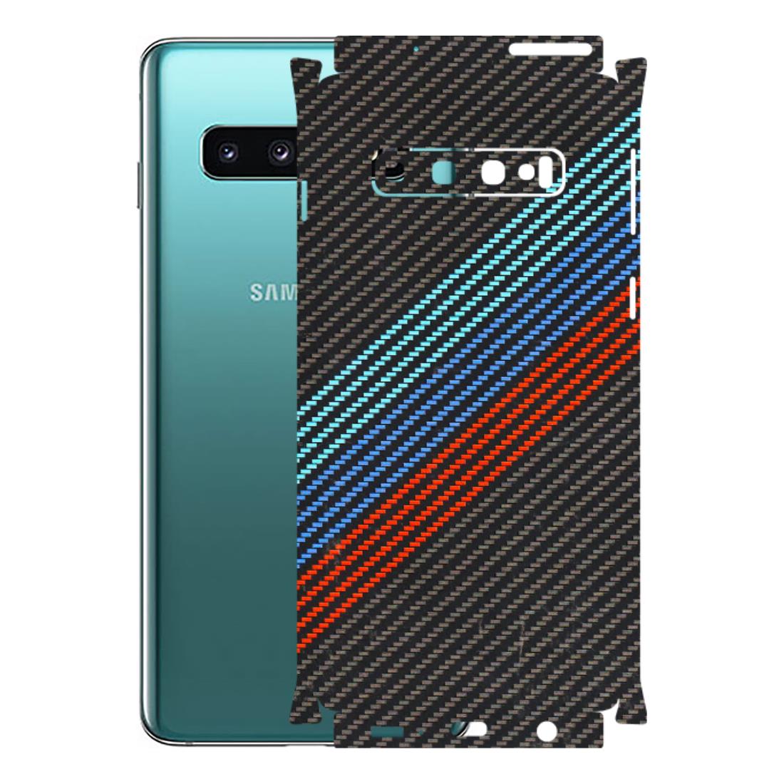 Samsung A/S Series Phone Skins (All Models) - Carbon BM - 3D Embossed Finish (L-302) Samsung Galaxy S10