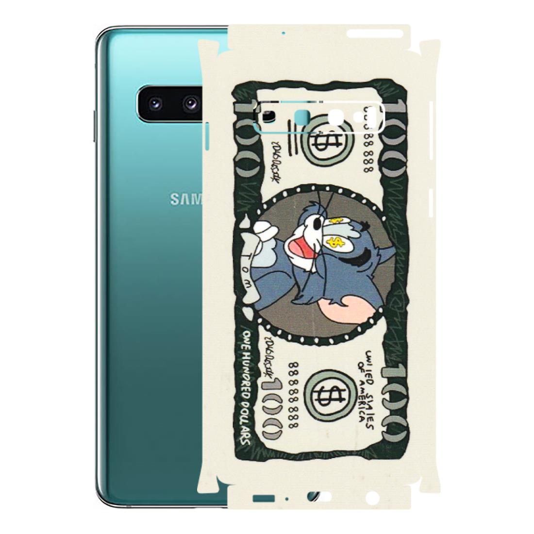 Samsung A/S Series Phone Skins (All Models) - Tom Hundred Dollar - 3D Embossed Finish (L-324) Samsung Galaxy S10