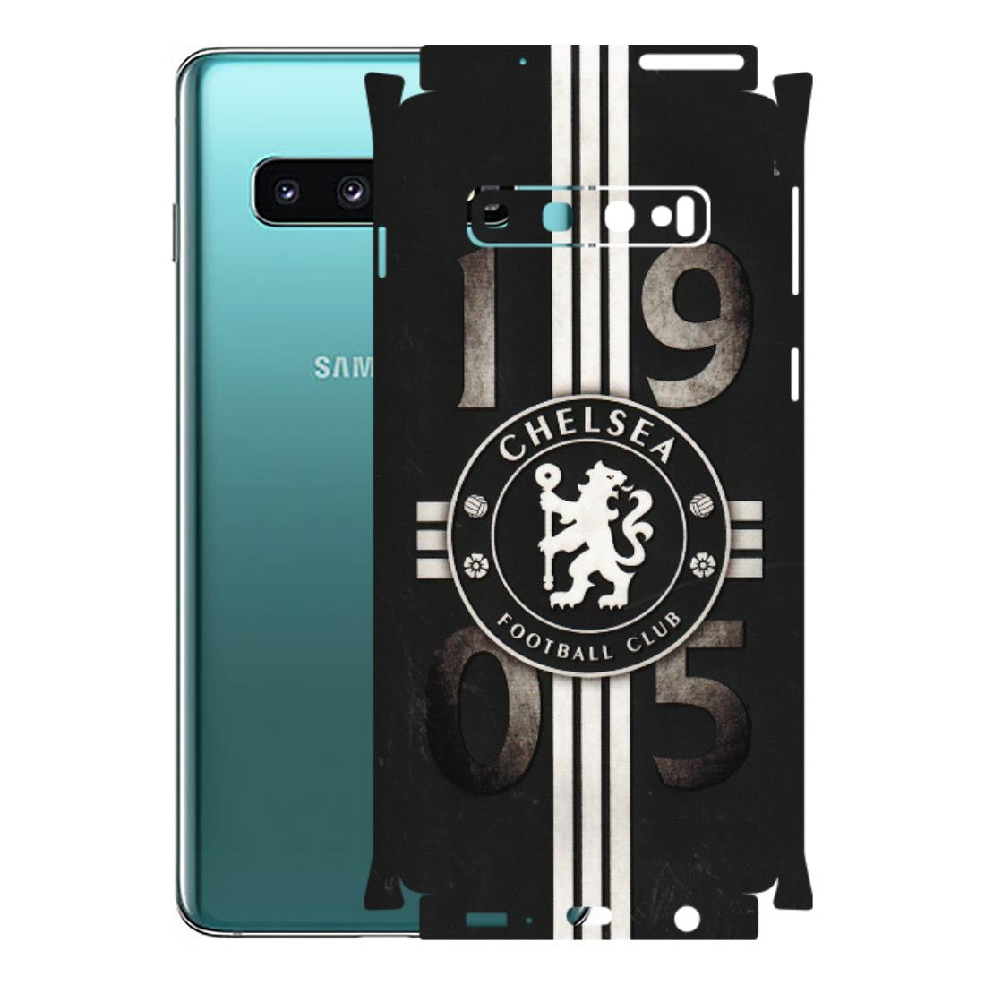 Samsung A/S Series Phone Skins (All Models) - Chelsea Fan Club - 3D Embossed Finish (L-36) Samsung Galaxy S10