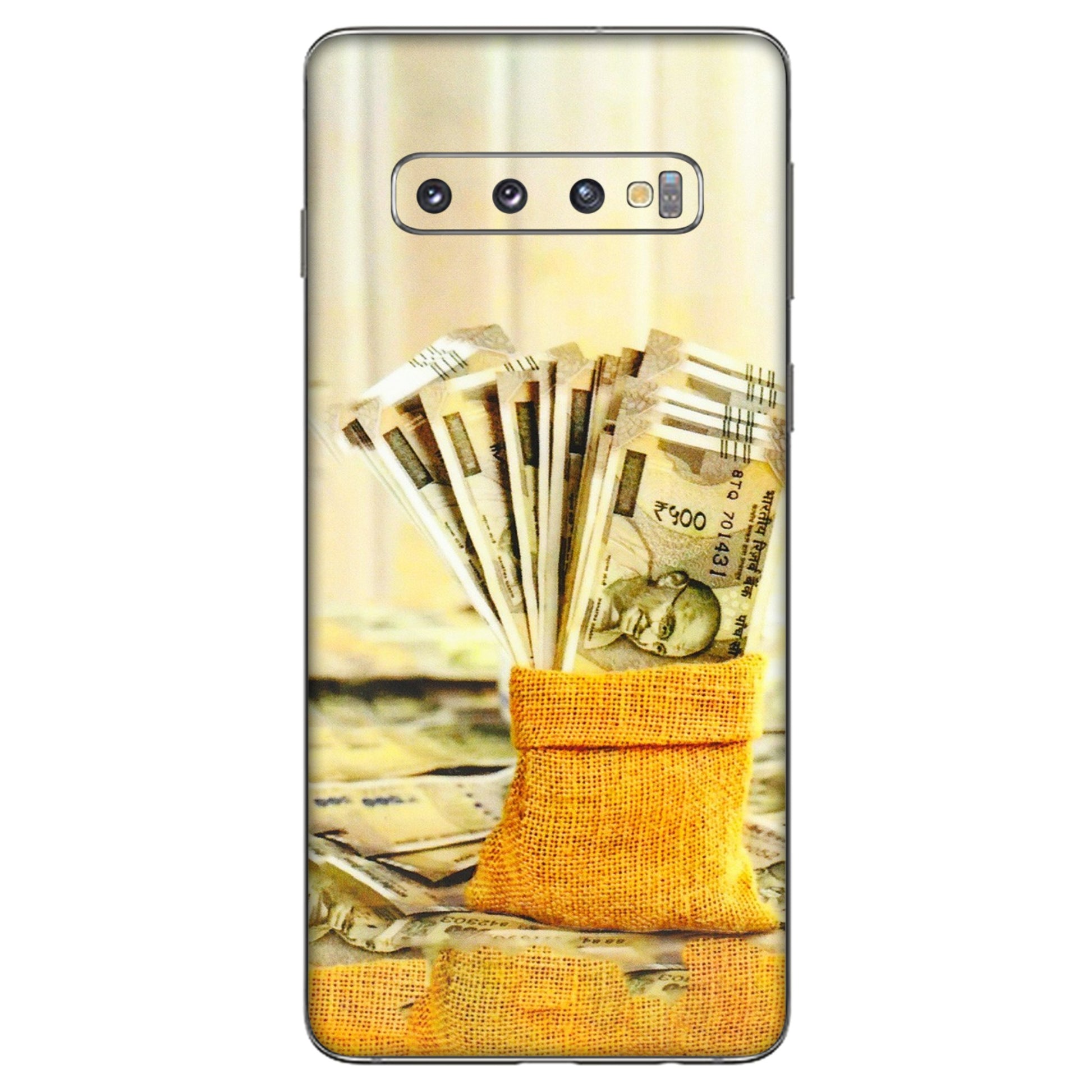 Samsung A/S Series Phone Skins (All Models) - Show Me The Money - 3D Embossed Finish (L-52) Samsung Galaxy S10