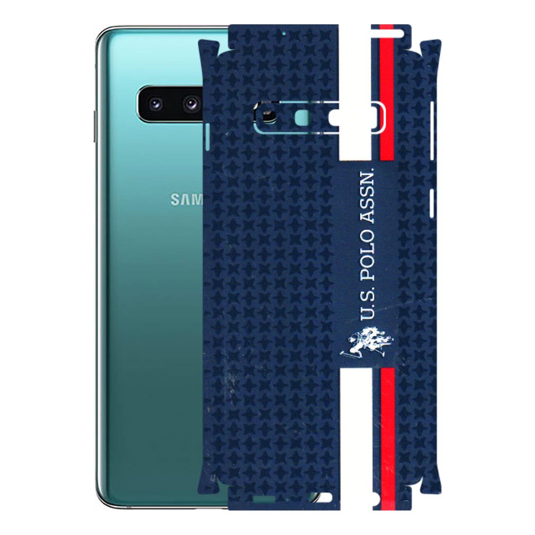 Samsung A/S Series Phone Skins (All Models) - US POLO Designer Brand - 3D Embossed Finish (L-65) Samsung Galaxy S10