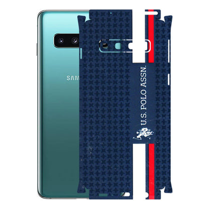 Samsung A/S Series Phone Skins (All Models) - US POLO Designer Brand - 3D Embossed Finish (L-65) Samsung Galaxy S10