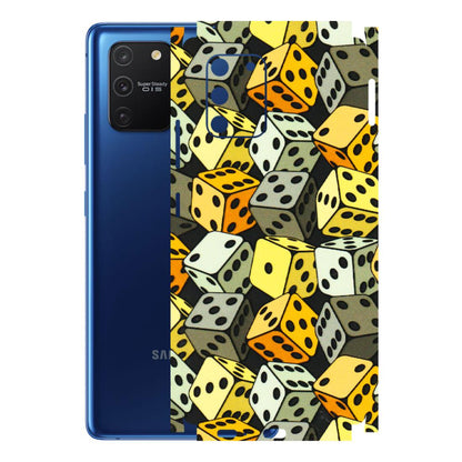 Samsung A/S Series Phone Skins (All Models) - Dices Of Life - 3D Embossed Finish (L-04) Samsung Galaxy S10 Lite