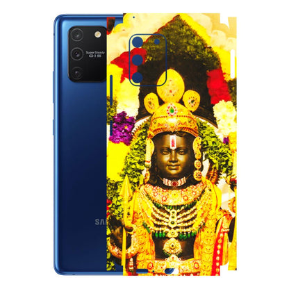 Samsung A/S Series Phone Skins (All Models) - Ram Lalla Ayodhya - 3D Embossed Finish (L-103) Samsung Galaxy S10 Lite