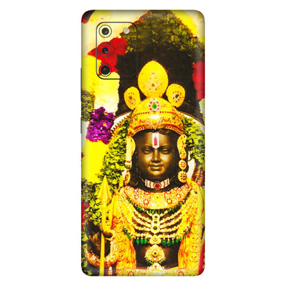 Samsung A/S Series Phone Skins (All Models) - Ram Lalla Ayodhya - 3D Embossed Finish (L-103) Samsung Galaxy S10 Lite