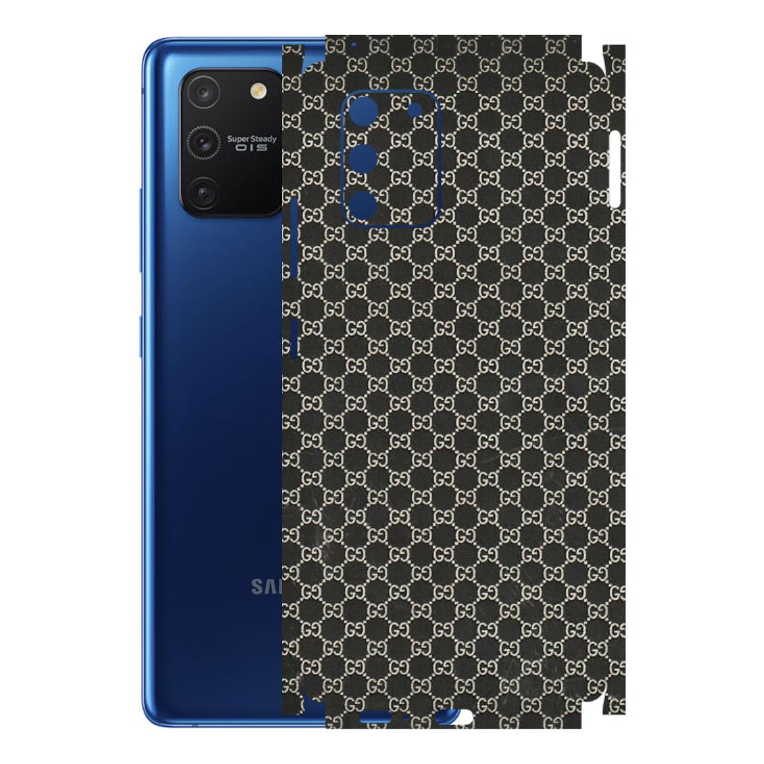 Samsung A/S Series Phone Skins (All Models) - Black G Print - 3D Embossed Finish (L-109) Samsung Galaxy S10 Lite