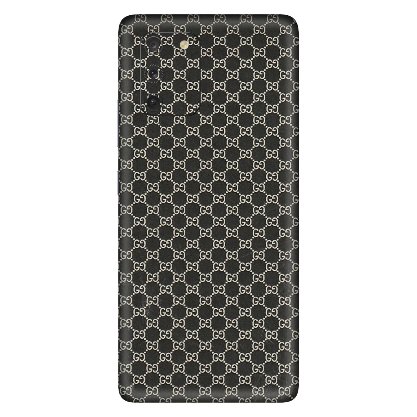 Samsung A/S Series Phone Skins (All Models) - Black G Print - 3D Embossed Finish (L-109) Samsung Galaxy S10 Lite