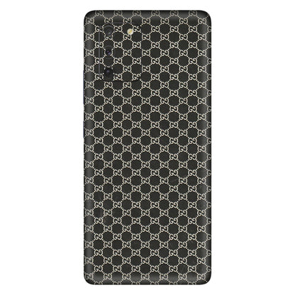 Samsung A/S Series Phone Skins (All Models) - Black G Print - 3D Embossed Finish (L-109) Samsung Galaxy S10 Lite