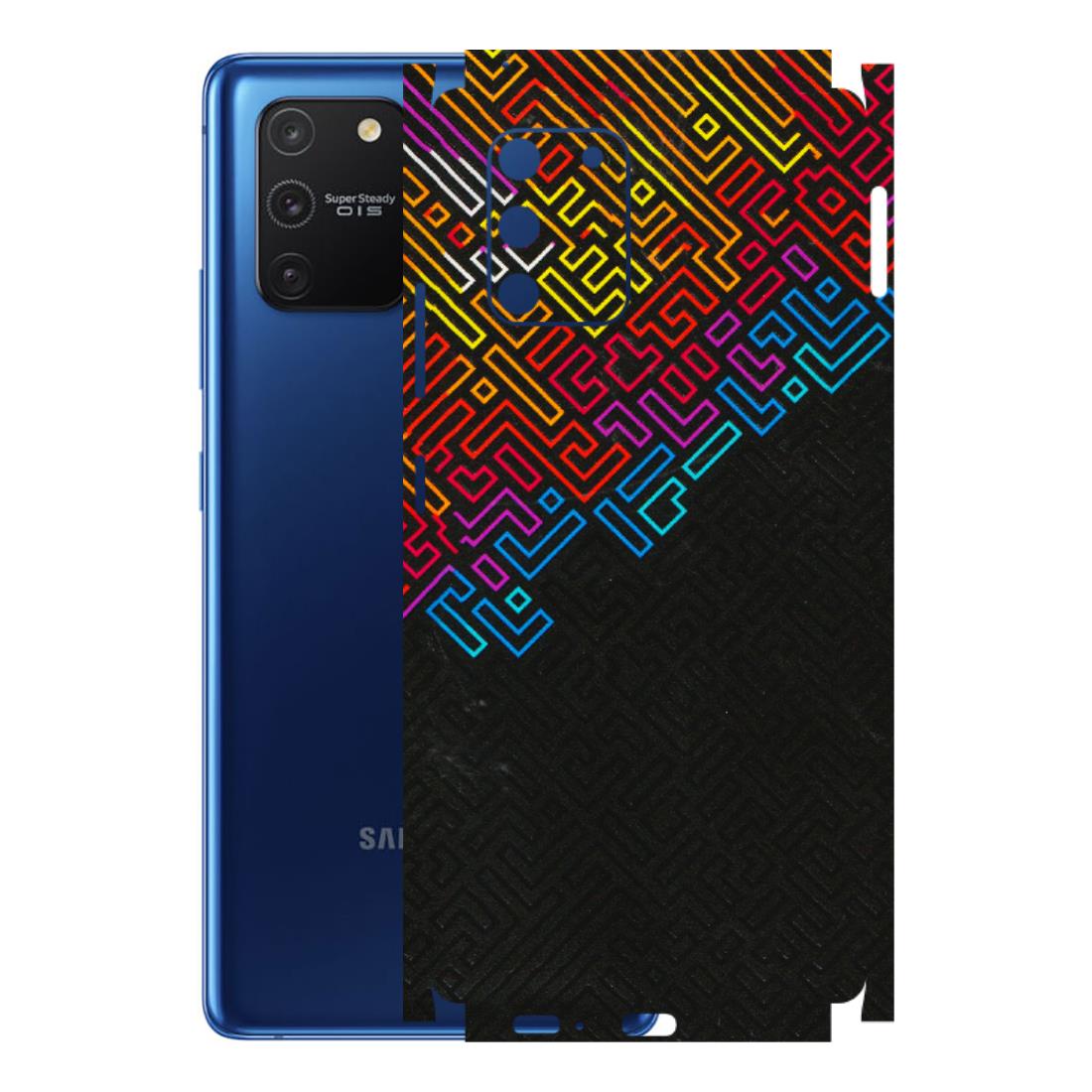 Samsung A/S Series Phone Skins (All Models) - Dotme Pattern Art - 3D Embossed Finish (L-121) Samsung Galaxy S10 Lite