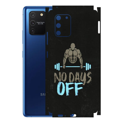 Samsung A/S Series Phone Skins (All Models) - Gym Lover - 3D Embossed Finish (L-127) Samsung Galaxy S10 Lite