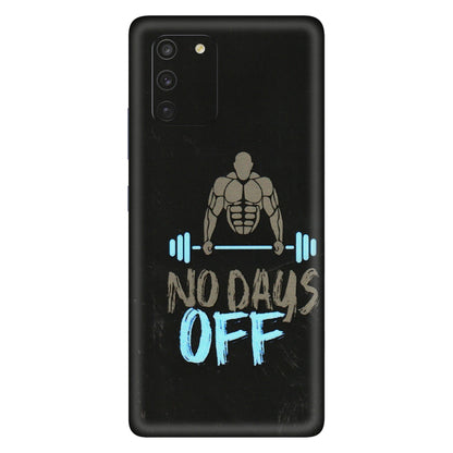 Samsung A/S Series Phone Skins (All Models) - Gym Lover - 3D Embossed Finish (L-127) Samsung Galaxy S10 Lite