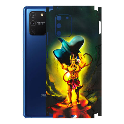 Samsung A/S Series Phone Skins (All Models) - Hanuman Ji - 3D Embossed Finish (L-128) Samsung Galaxy S10 Lite