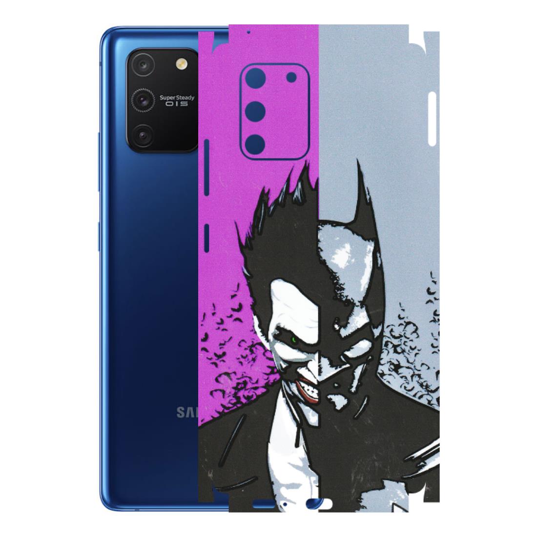 Samsung A/S Series Phone Skins (All Models) - Batman & Joker - 3D Embossed Finish (L-143) Samsung Galaxy S10 Lite