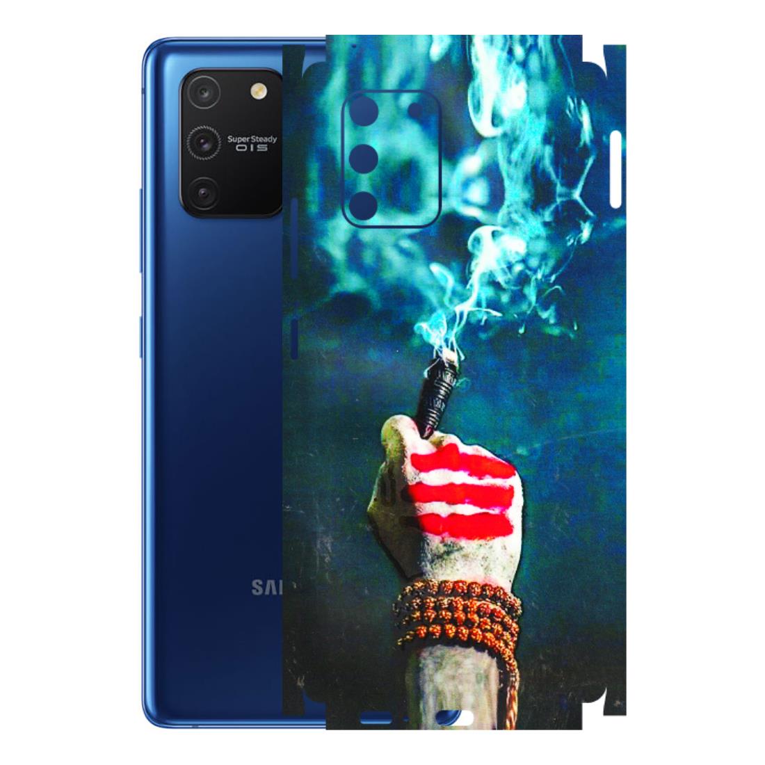Samsung A/S Series Phone Skins (All Models) - Mahadev Bhakt - 3D Embossed Finish (L-146) Samsung Galaxy S10 Lite