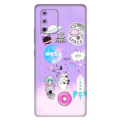 Samsung A/S Series Phone Skins (All Models) - I Need My Nasa Skin - 3D Embossed Finish (L-149) Samsung Galaxy S10 Lite