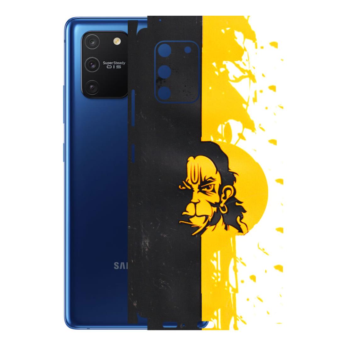 Samsung A/S Series Phone Skins (All Models) - Bajrangbali - 3D Embossed Finish (L-151) Samsung Galaxy S10 Lite