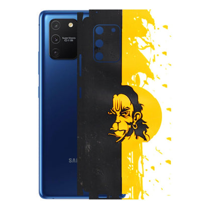 Samsung A/S Series Phone Skins (All Models) - Bajrangbali - 3D Embossed Finish (L-151) Samsung Galaxy S10 Lite