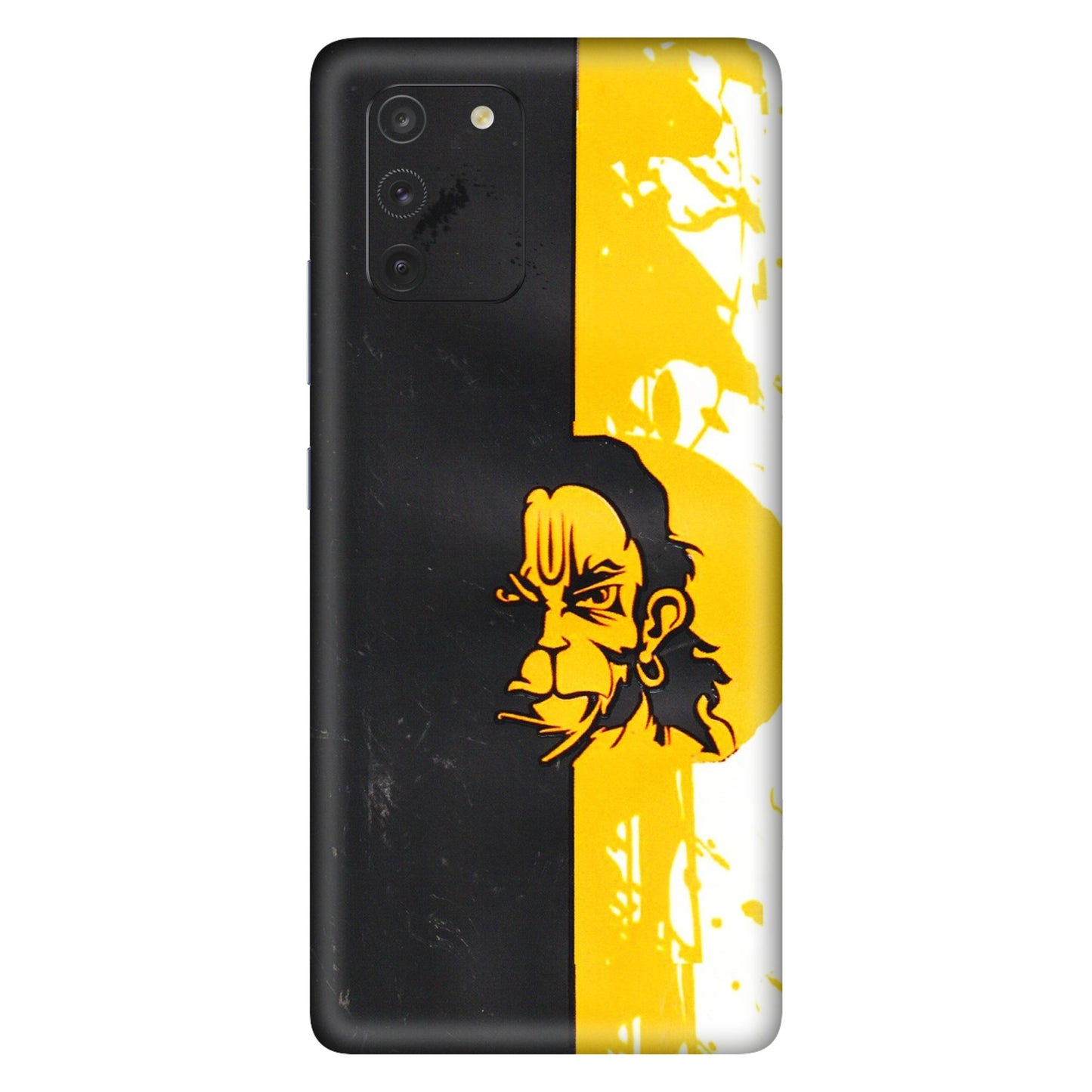 Samsung A/S Series Phone Skins (All Models) - Bajrangbali - 3D Embossed Finish (L-151) Samsung Galaxy S10 Lite