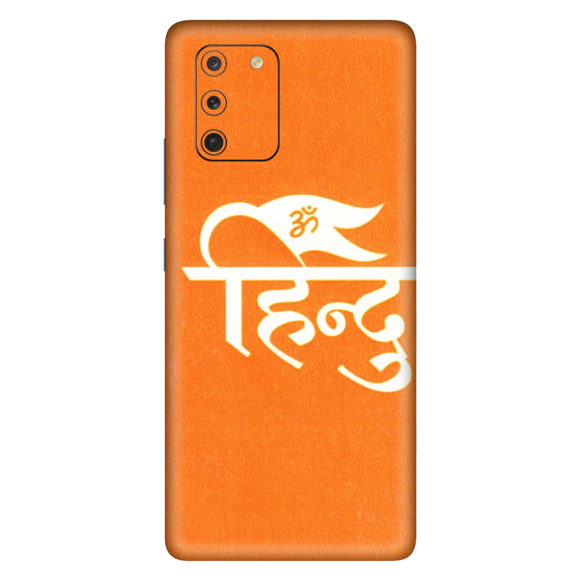 Samsung A/S Series Phone Skins (All Models) - Hindu Kesari - 3D Embossed Finish (L-154) Samsung Galaxy S10 Lite