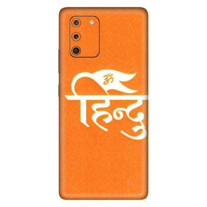 Samsung A/S Series Phone Skins (All Models) - Hindu Kesari - 3D Embossed Finish (L-154) Samsung Galaxy S10 Lite