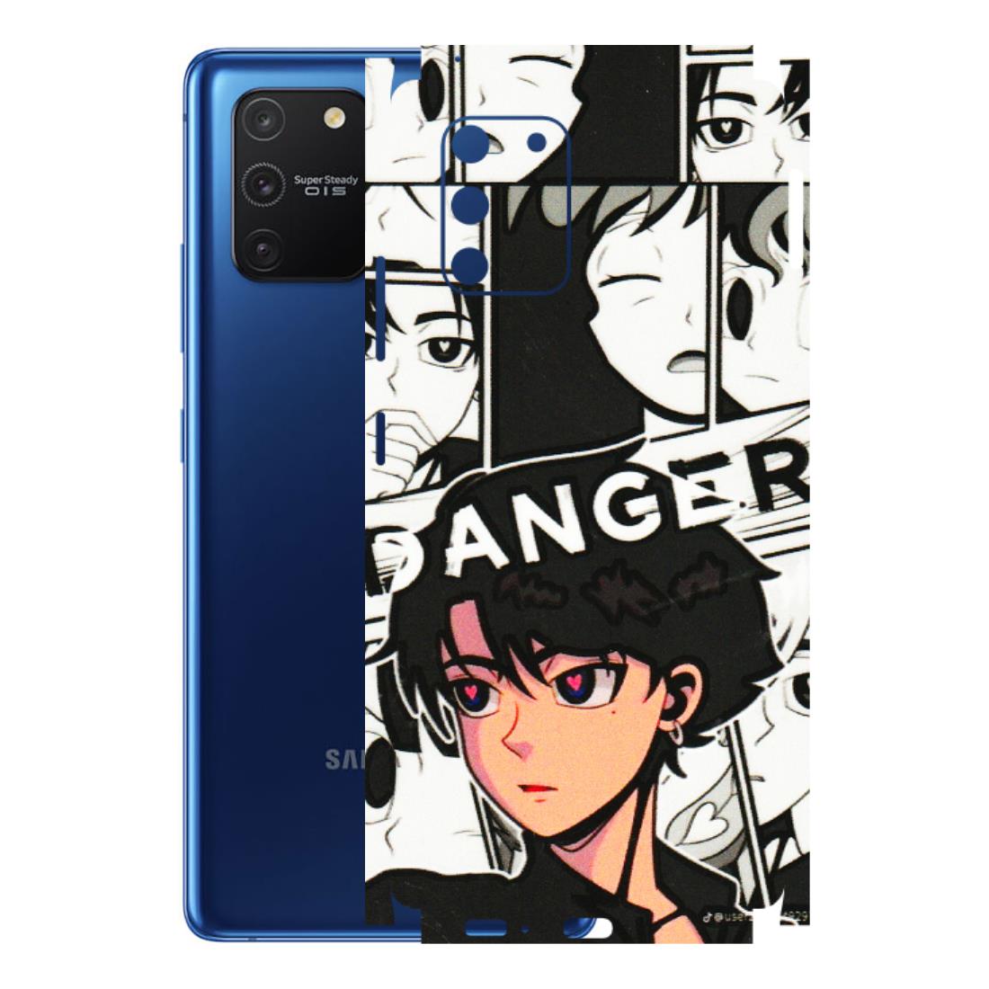 Samsung A/S Series Phone Skins (All Models) - Danger Anime - 3D Embossed Finish (L-155) Samsung Galaxy S10 Lite