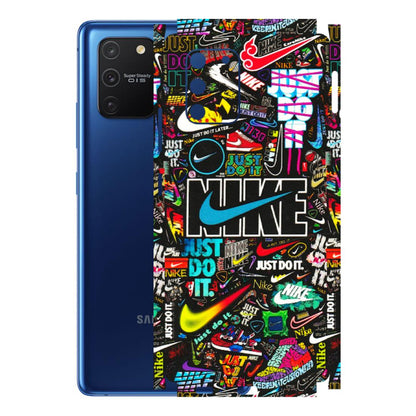 Samsung A/S Series Phone Skins (All Models) - Just Do It Doodles - 3D Embossed Finish (L-166) Samsung Galaxy S10 Lite