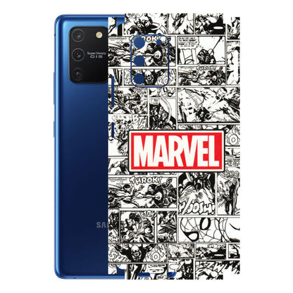 Samsung A/S Series Phone Skins (All Models) - Marvel Comic - 3D Embossed Finish (L-171) Samsung Galaxy S10 Lite