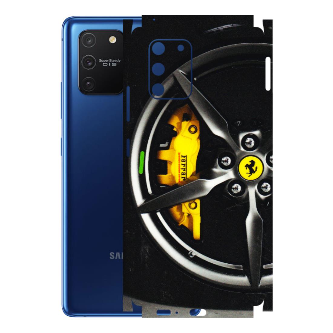 Samsung A/S Series Phone Skins (All Models) - Ferrari Wheel Alloy - 3D Embossed Finish (L-173) Samsung Galaxy S10 Lite