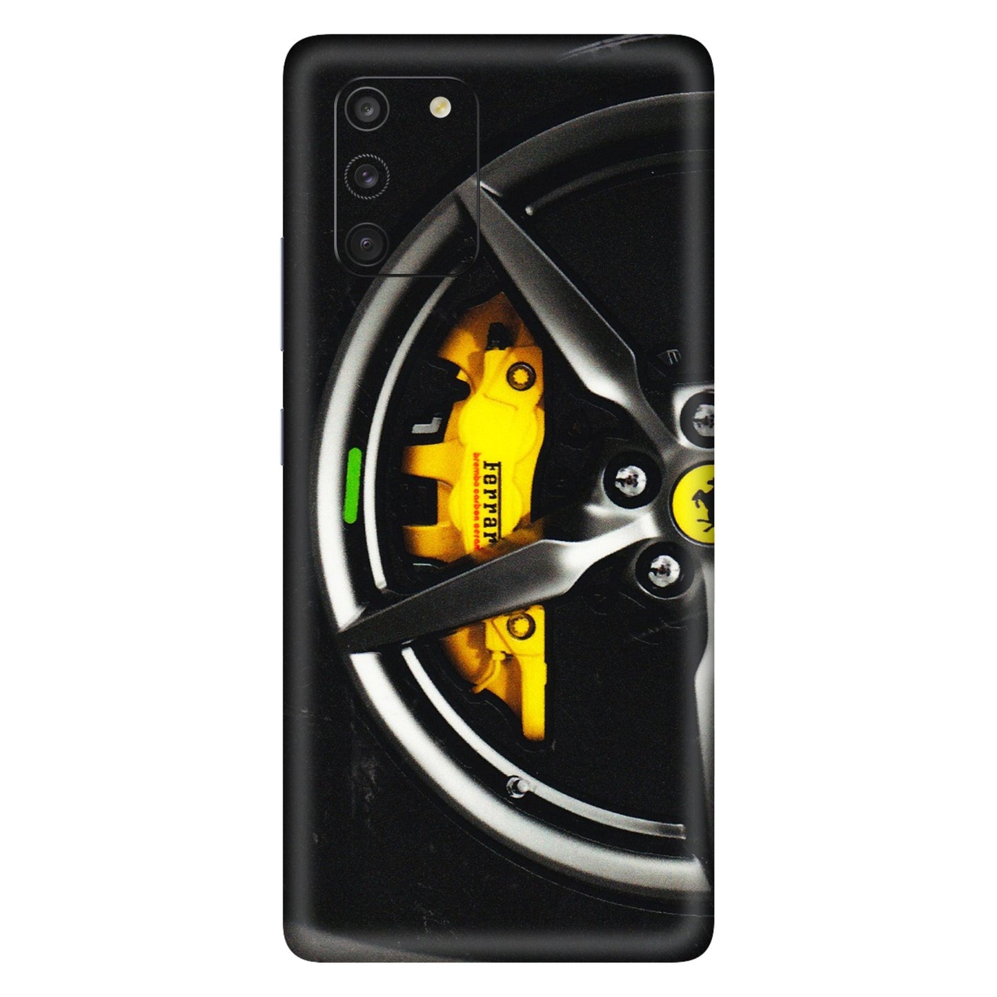 Samsung A/S Series Phone Skins (All Models) - Ferrari Wheel Alloy - 3D Embossed Finish (L-173) Samsung Galaxy S10 Lite