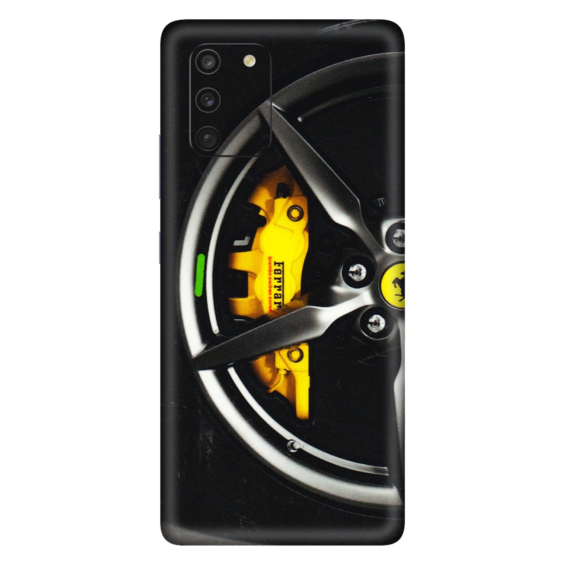Samsung A/S Series Phone Skins (All Models) - Ferrari Wheel Alloy - 3D Embossed Finish (L-173) Samsung Galaxy S10 Lite