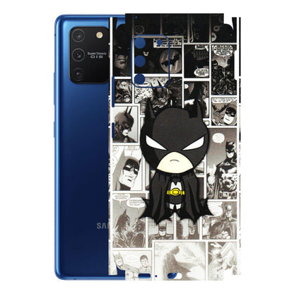 Samsung A/S Series Phone Skins (All Models) - Toon Batman - 3D Embossed Finish (L-182) Samsung Galaxy S10 Lite