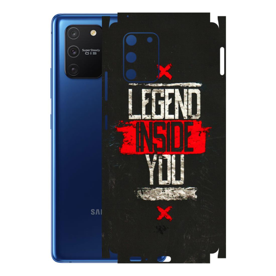 Samsung A/S Series Phone Skins (All Models) - Legend Inside You - 3D Embossed Finish (L-186) Samsung Galaxy S10 Lite