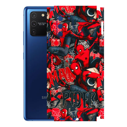 Samsung A/S Series Phone Skins (All Models) - SpiderMan Cool - 3D Embossed Finish (L-188) Samsung Galaxy S10 Lite