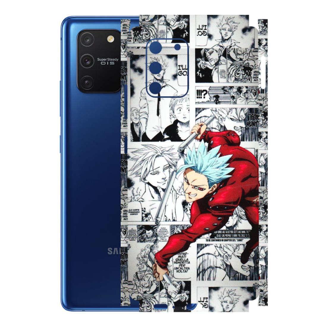 Samsung A/S Series Phone Skins (All Models) - Anime Comic - 3D Embossed Finish (L-192) Samsung Galaxy S10 Lite