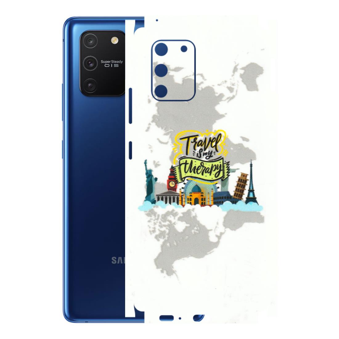 Samsung A/S Series Phone Skins (All Models) - Travel Therapy - 3D Embossed Finish (L-199) Samsung Galaxy S10 Lite