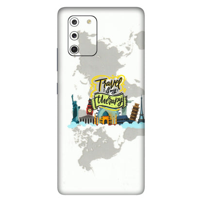 Samsung A/S Series Phone Skins (All Models) - Travel Therapy - 3D Embossed Finish (L-199) Samsung Galaxy S10 Lite