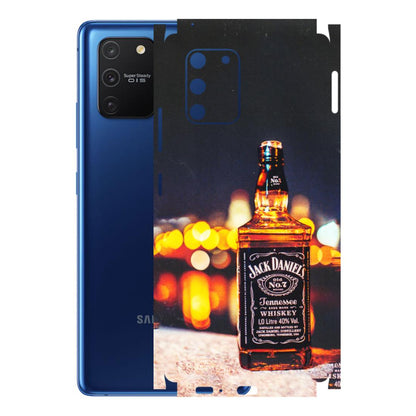 Samsung A/S Series Phone Skins (All Models) - JD Whiskey Bottle - 3D Embossed Finish (L-20) Samsung Galaxy S10 Lite