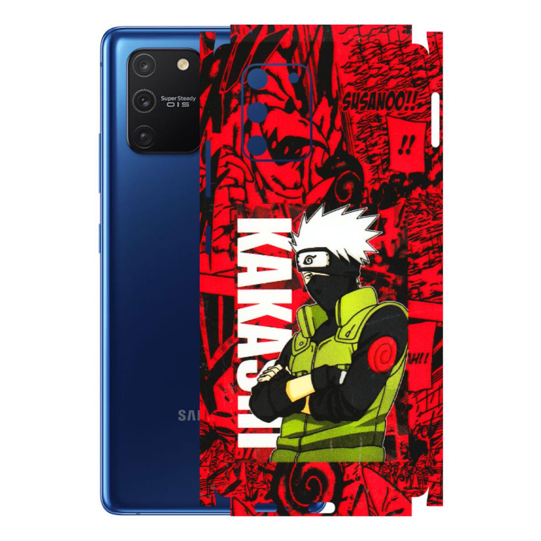 Samsung A/S Series Phone Skins (All Models) - Kakashi Red Anime - 3D Embossed Finish (L-251) Samsung Galaxy S10 Lite