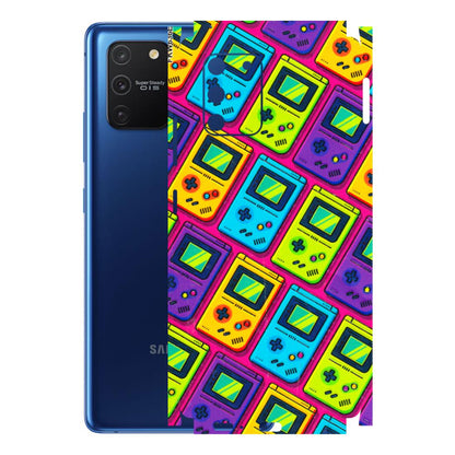 Samsung A/S Series Phone Skins (All Models) - Gameboy Colourful - 3D Embossed Finish (L-266) Samsung Galaxy S10 Lite