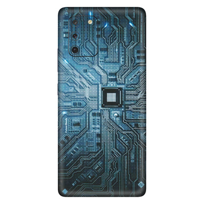 Samsung A/S Series Phone Skins (All Models) - Original Circuit - 3D Embossed Finish (L-267) Samsung Galaxy S10 Lite