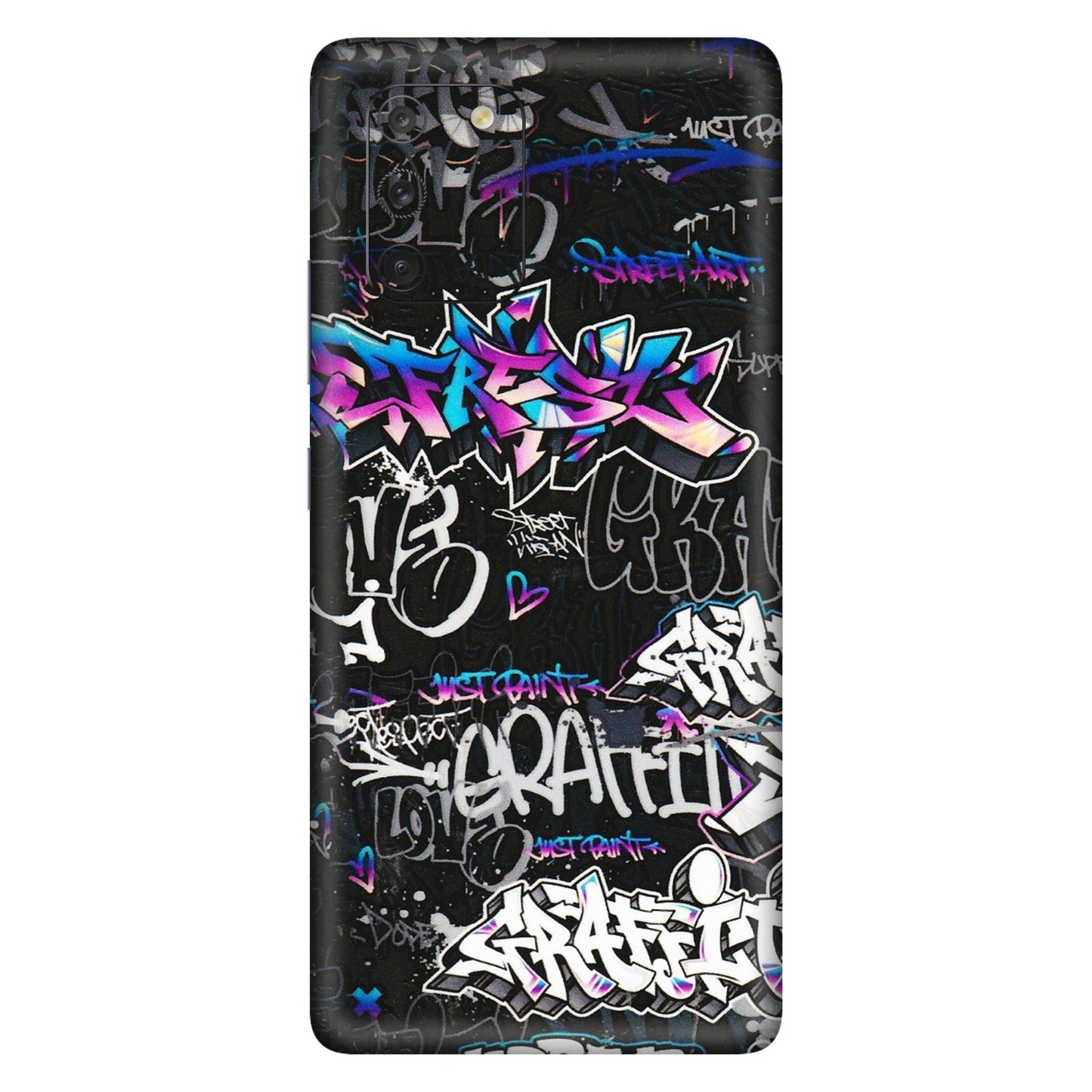 Samsung A/S Series Phone Skins (All Models) - Graffiti Killer - 3D Embossed Finish (L-274) Samsung Galaxy S10 Lite