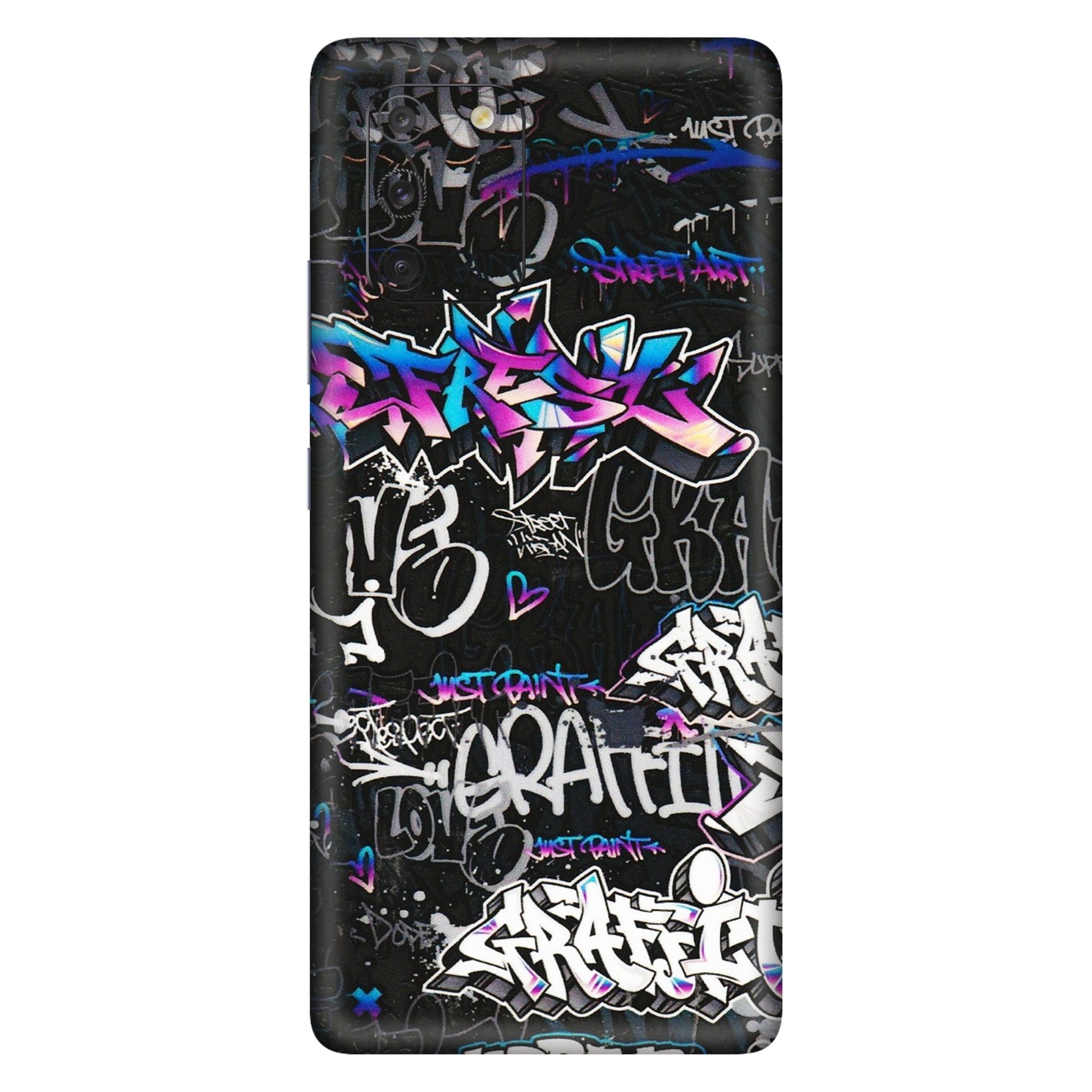 Samsung A/S Series Phone Skins (All Models) - Graffiti Killer - 3D Embossed Finish (L-274) Samsung Galaxy S10 Lite